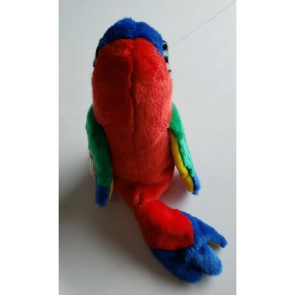 Ty Beanie Buddy Jabber the Parrot Colorful Large 10" Bird 1999 - Picture 2 of 7